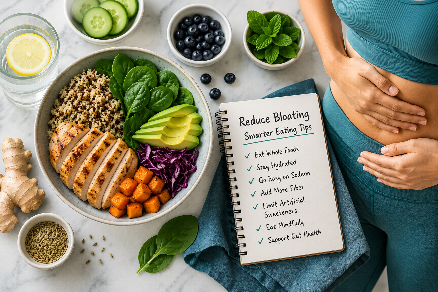 How To Reduce Bloating Through Smarter Eating