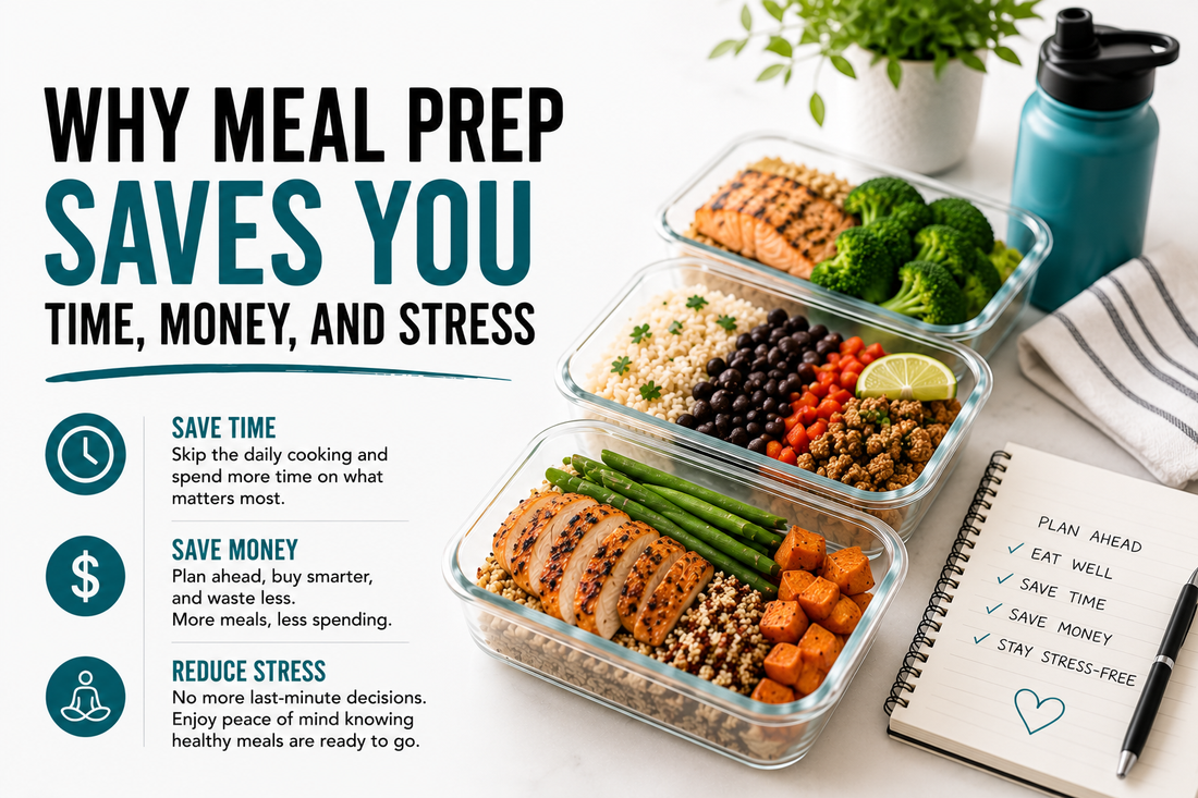 Why Meal Prep Saves You Time, Money, and Stress