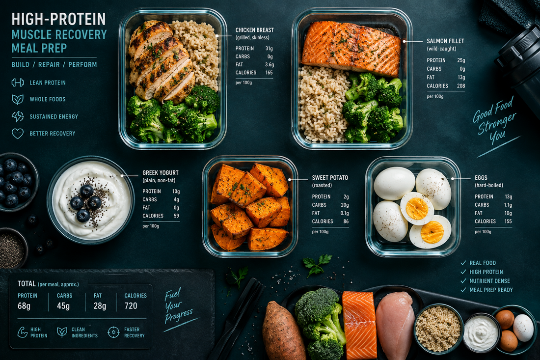 The Best Meals for Muscle Recovery
