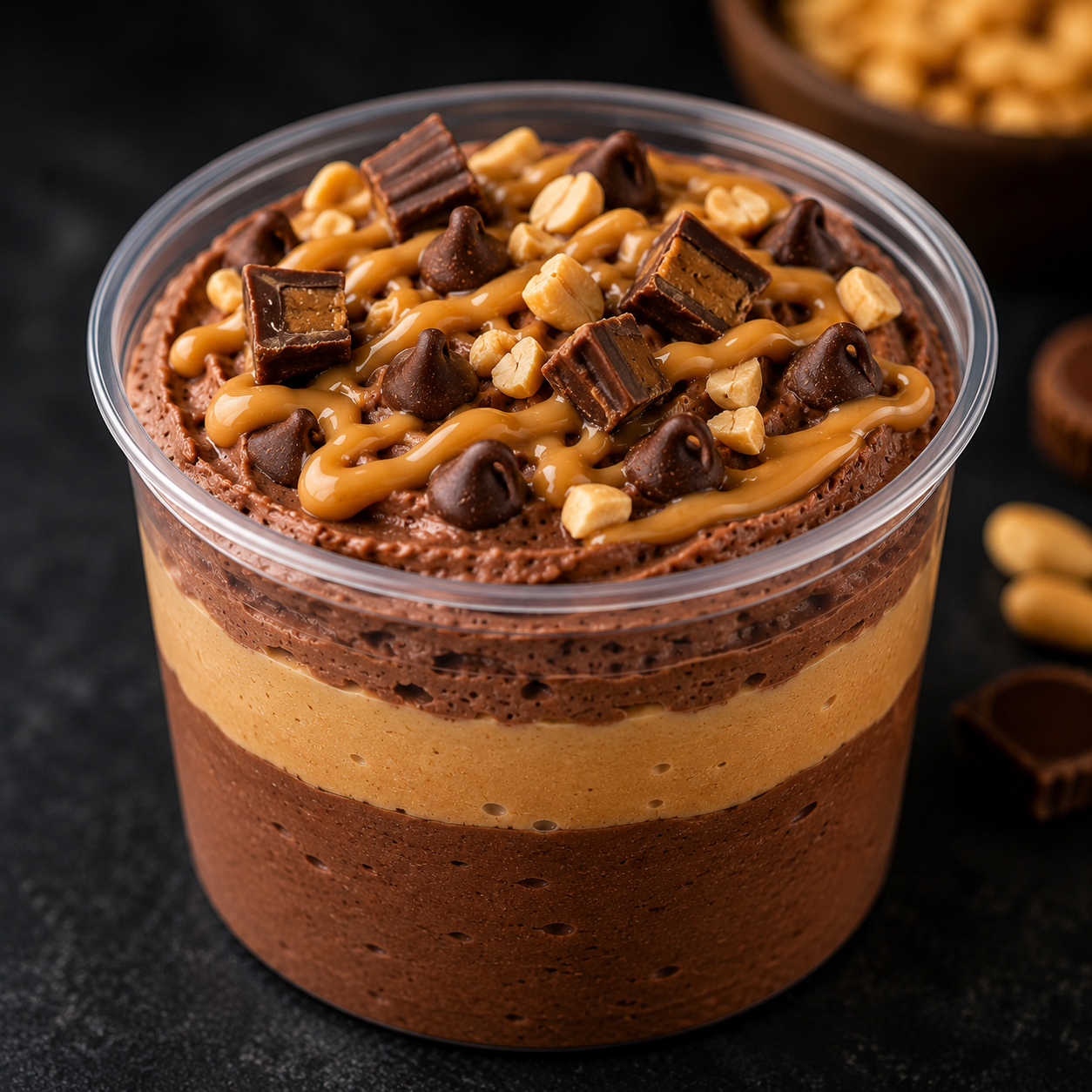 Chocolate Peanut Butter Protein Cup