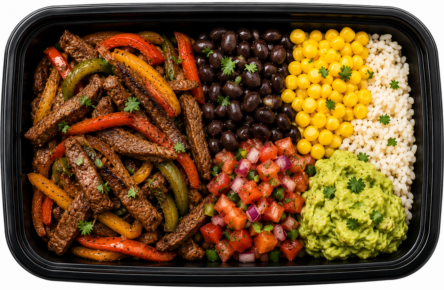 Lean Beef Fajita Bowl