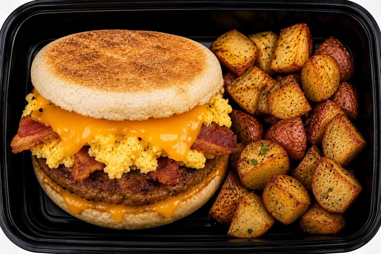 Loaded Breakfast Sandwich