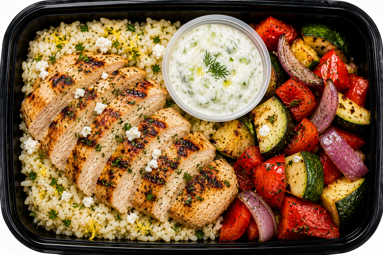 Mediterranean Chicken Bowl