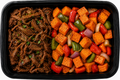 Shredded Beef w/ Sweet Potato Hash