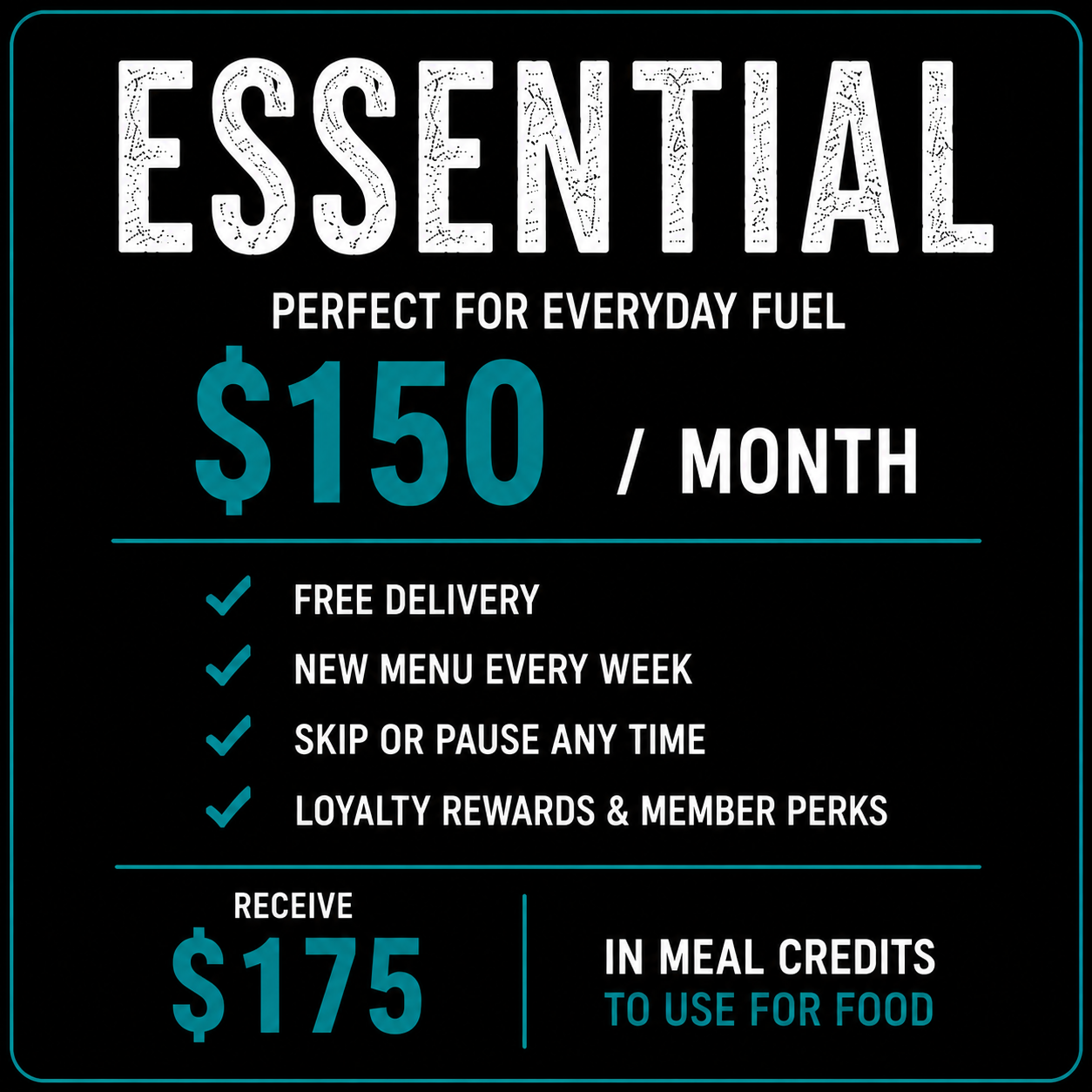 30-Day Meal Plan (Essential)