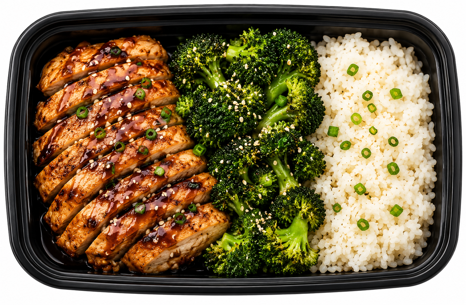 Teriyaki Chicken + Broccoli + Jasmine Rice